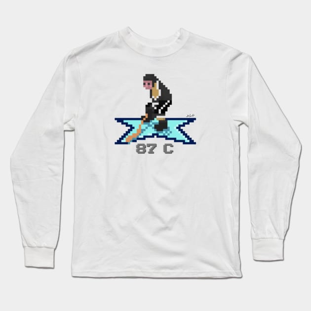 NHL 94 Shirt - PIT#87 Long Sleeve T-Shirt by Beerleagueheroes.com Merch Store